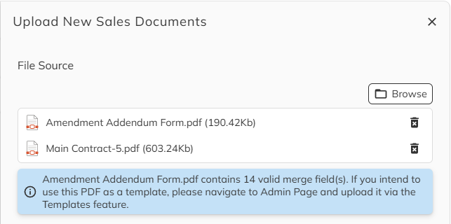Create button above the staff grid