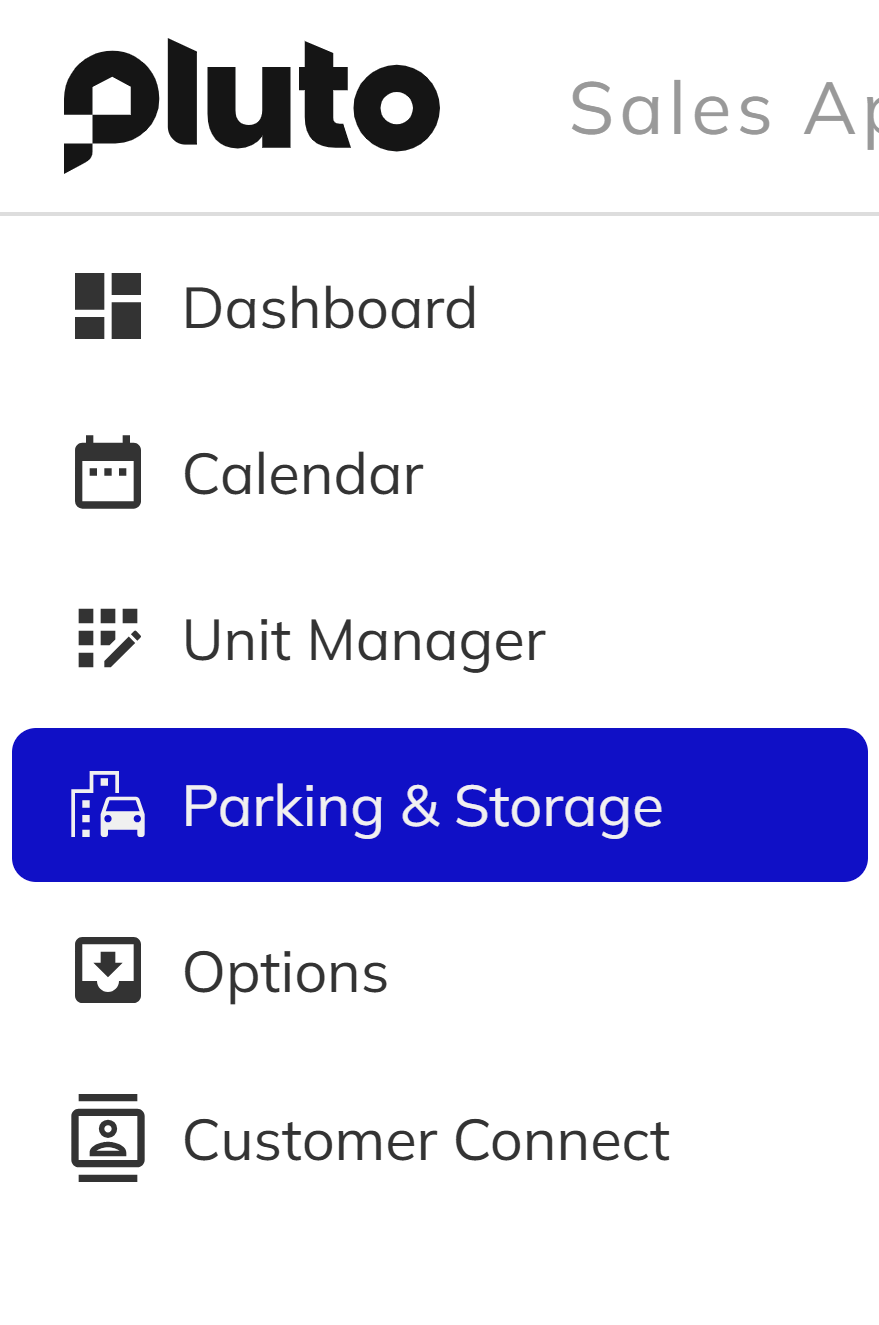 Parking and Storage Item